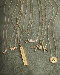Maya Brenner Designs 14k Yellow Gold Mini Letter Necklace Bar Pendant Necklace Rose Gold Initial Necklace Pendant Necklace
