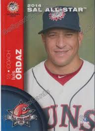 2014 South Atlantic League All Star ND Luis Ordaz