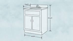 The term 'comfort' comes from the fact that you don't have to bend too much since it is. Vanity Dimensions How To Find The Size For You Wayfair
