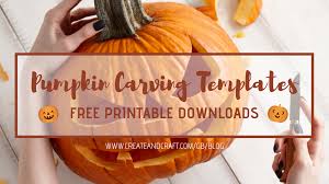 Maybe you would like to learn more about one of these? Crafty Pumpkin Carving Templates Free Printables Create Craft Blog