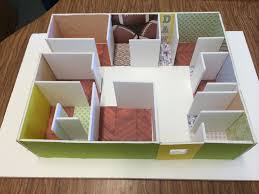 Here Is A Model One Of My Students Constructed As Part Of Our 3 Week Dream House Project The Children Began By Creating A Two Room Planning Projects Kids Room