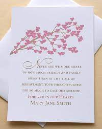 8 things to say in a sympathy card. Funeral Thank You Sympathy Card With A Meadow Of Purple Lilacs Etsy Funeral Thank You Cards Sympathy Thank You Cards Funeral Thank You Notes