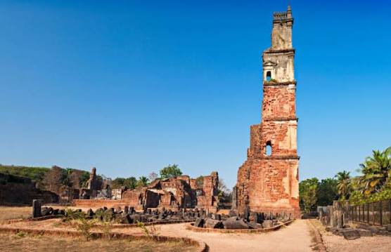 St. Augustine Tower in Old Goa
