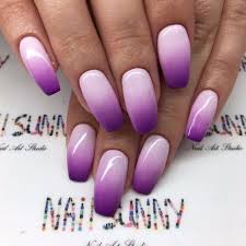 42 Pretty Matte Purple Ombre Nail Designs Purple Ombre Nails Ombre Nail Designs Ombre Nails