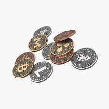 Crypto Coins 3d Model Ad Crypto Coins Model Crypto Coin Coins 3d Model
