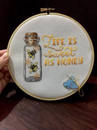 We provide event planning from wedding proposals, wedding planning sweet as hunni designs. Fo Life Is Sweet As Honey Crossstitch