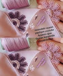 Hanimlarin Cok Sevdigi Igne Oyasi Modelleri Boncuk Nakis Desenleri Oya Baby Knitting Patterns