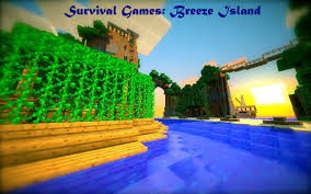 Servers de lifeboat actualizado para minecraft pe 0.15.0 build x (skywars y mas). Minecraft Survival Games Breeze Island Minecraft Map