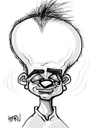Drawing A Funny Head Pencil Sketch Drawing Cartoon Drawings Sketches Character Drawing