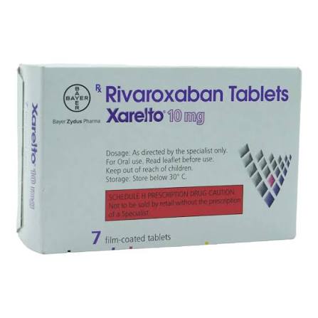 Buy Xarelto 10 mg Tablet online | Uses, Side Effects, Price and substitutes | Apollo Pharmacy