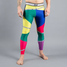 Scramble Rainbow Spats V2 Grappling Tights Multicolored