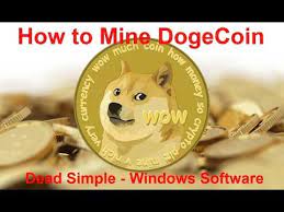 Starting out in the world of cryptocurrency mining can be daunting though. How To Mine Dogecoins Easy Dead Simple Windows Software No Dos No Bat Files Youtube