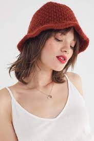 Crochet Knit Bucket Hat Crochet Knit Hat Crochet Bucket Hat