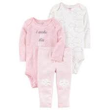 Baby Girl Carter S Cloud Bodysuit In 2020 Baby Girl Pants Baby Girl Bodysuit Luxury Baby Clothes