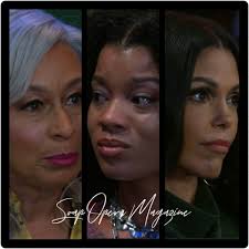 I got a little annoyed when Mama Anita told Eva she would never be a part  of the Dupree family. Ummm, when was she trying to be? Eva wasn't thinking  about them.