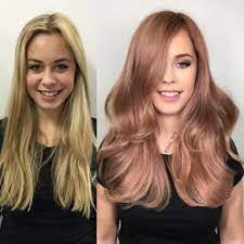 15 Gorgeous Examples Of Rose Gold Hair Color You Need To See Hair Color Rose Gold Hair Styles Gold Hair Colors