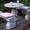 The tables, in conjunction with the silver steel frames, are exceptionally elegant for. 1