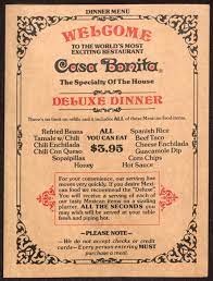 Cucina tipica venezia nel cuore di venezia. Menu For Casa Bonita Family Letters
