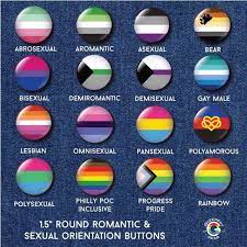 1.5 Round Sexuality and Romantic Orientation Buttons - Etsy