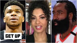 She has short curly black hair and a pair of brown eyes. Malika Andrews On The Nba S Biggest Stories Giannis Signs The Supermax Harden Wants Out Opera News