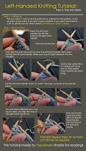 Follow along and see how easy it is to actually do! Today Is The Day To Celebrate South Paws Across The Globe Left Handers Have Traditio Knitting Tutorial Knitting Techniques Learning Knitting Stitches Tutorial