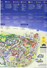 Plan du parc de la saison hivernale 2002/2003. Europa Park 2010 Park Map