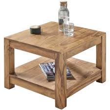 Finebuy Couchtisch Massiv Holz Akazie 60 X 60 Cm Wohnzimmer Tisch Design Dunkel Braun Landhaus Stil Beistelltisch Natur Produkt Wohnzimmerm Bel Unikat Modern Ma In 2020
