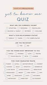 Well, what do you know? Get To Know Me Quiz Instagram Story Template By Kelseyinlondon Instastory Storytemp In Instagram Story Questions About Me Template Instagram Story Template