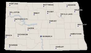 Maps Of North Dakota Zabdin North Dakota