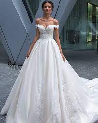 White Bridal Dress Appliques Wedding Dresses Off Shoulder Wedding Gowns Bridal Dress In 2020 Wedding Dresses White Bridal Dresses Wedding Dress Factory