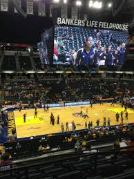 bankers life fieldhouse photos from a view from my seat