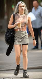 Lourdes leon makes commercials for material girl, but actually uses: Lourdes Leon Continues To Experiment With Her Quirky Style Fashion Quirky Fashion Style
