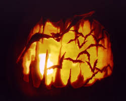 Now This Pumpkin Took Some Time To Carve Pumpkin Carving Halloween Party Themes Pumpkin