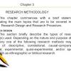 Methodology research paper example is a useful tool for writing a research because it demonstrates the principles of structuring the research methodology section. 1