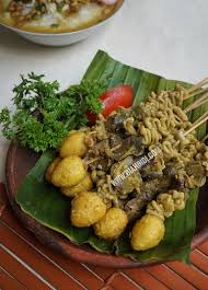 Resep sayur bayam bumbu kuning. Diah Didi S Kitchen Sate Usus Ati Ampela Dan Telur Puyuh Campur Bumbu Kuning