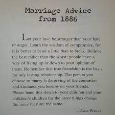 Everyone struggles to find the right words sometimes. Marriage Advice From 1886 Not Just Marriage Advice But Life Advice Marriage Advice Quotes Marriage Advice Marriage Tips
