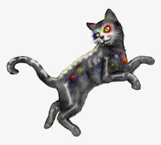 Art pictures of cats free desktop wallpaper clip art for halloween cat lovers a collection of cat halloween. Day Of The Dead Cat By Cameronkobe On Deviantart Day Of The Dead Cat Drawing Png Image Transparent Png Free Download On Seekpng