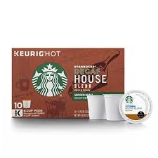 Starbucks House Blend Keurig Pods Decaf Medium Roast Coffee 60 Single Serve K Cups Pack Of 6 Continue With T Decaf Coffee Decaf Coffee Beans Decaf