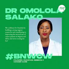 Euronews hires pr agency for uk and middle east brief. The People S Oncologist Dr Omolola Salako Of Oncopadi Sebeccly Cancer Care Is Our Bellanaijawcw This Week Bellanaija