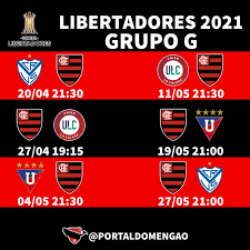 Chegou a hora da fase de grupos da libertadores! Portal Do Mengao On Twitter A Conmebol Divulgou A Tabela Detalhada Do Flamengo Na Libertadores 2021 Confira Abaixo Os Jogos Na Fase De Grupos Da Competicao Continental Portaldomengao Https T Co Vjzyyho9bv