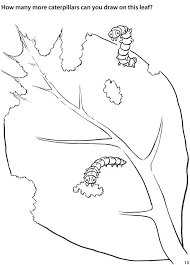 Very hungry caterpillar coloring pages. Nature Caterpillars Printable Very Hungry Caterpillar Coloring Library