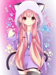 Purple haired gals, a color often overshadowed by the yandere pinks or the kuudere… Anime Character With Pink Hair And Cat Ears