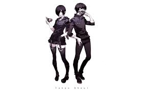 Check spelling or type a new query. Asukaziye Black Hair Kaneki Ken Kirishima Touka Male Mask Red Eyes Short Hair Skirt Stockings Thighhighs Tokyo Ghoul White Zettai Ryouiki Konachan Com Konachan Com Anime Wallpapers