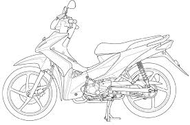 Jika melihat sketsa paten tersebut, adv 350 tampak memiliki desain yang sangat identik dengan sang adik, adv 150. 20 Inspirasi Sketsa Gambar Motor Honda Tea And Lead