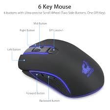 Whether you're using it as your primary input device for your pc, a gaming console, or your gaming pc, we've got the right gaming mouse for you. Eeekit Wireless Gaming Mouse Rechargeable Usb Optical Gaming Mice With 1600dpi Led Backlit Silent Click 6 Buttons For Pc Computer Laptop Gaming Players Black Walmart Com Walmart Com