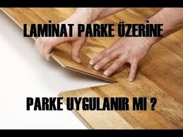 Laminat parke döşemelerinde bir tık kadar yakınız. Laminat Parke Uzerine Laminat Parke Uygulamasi Youtube