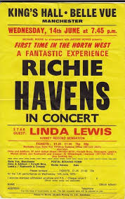 Flyer King S Hall Belle Vue 14 06 1972 Manchester District Music Archive Belle Manchester Richie Havens