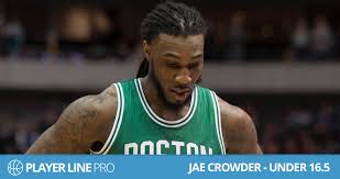 Jae crowder and ricky rubio both listed as probable for the utah jazz v. Jae Crowder Under 16 5 Player Line Pro