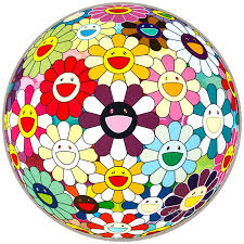 More works by takashi murakami. Flower Ball Sexual Violet By Takashi Murakami Buy Art Online Rise Art