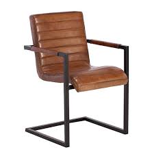 Brutus Buffalo Leather Dining Chair Brown Barker Stonehouse Leather Dining Chairs Dinning Tables And Chairs Dining Chairs